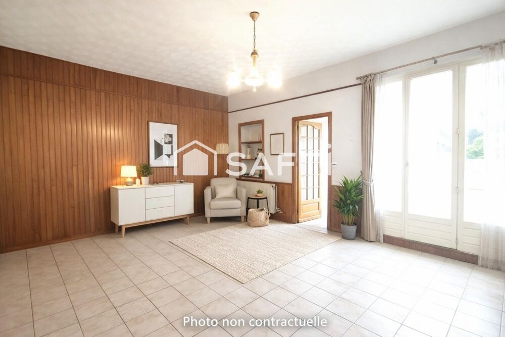 Vente Maison Semi plain pied à rénover, avec de beaux volumes de pièces Fouquieres-les-lens