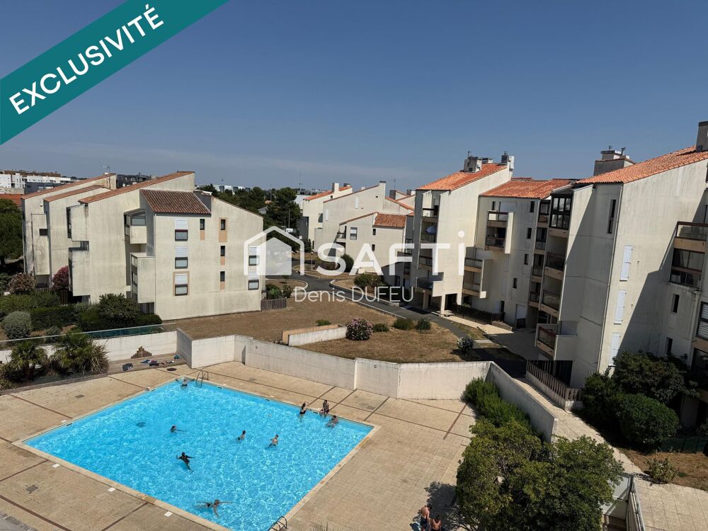 Vente Appartement T4 avec piscine sur le port des Minimes La rochelle