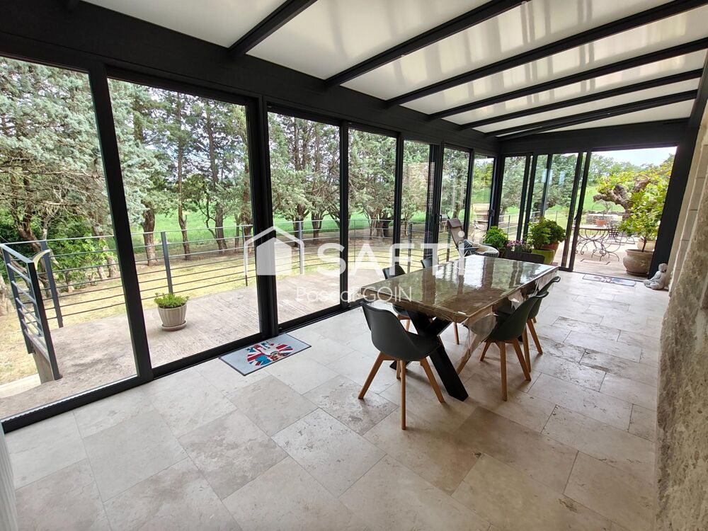 Vente Maison Grand Mas lumineux aux Portes de Barjac 30430 Saint-jean-de-maruejols-et-avejan