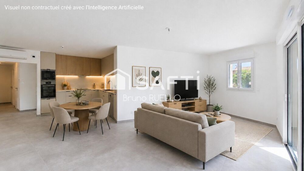 Vente Appartement Argelès-sur-Mer - T3 neuf avec terrasse et jardinet Argeles-sur-mer