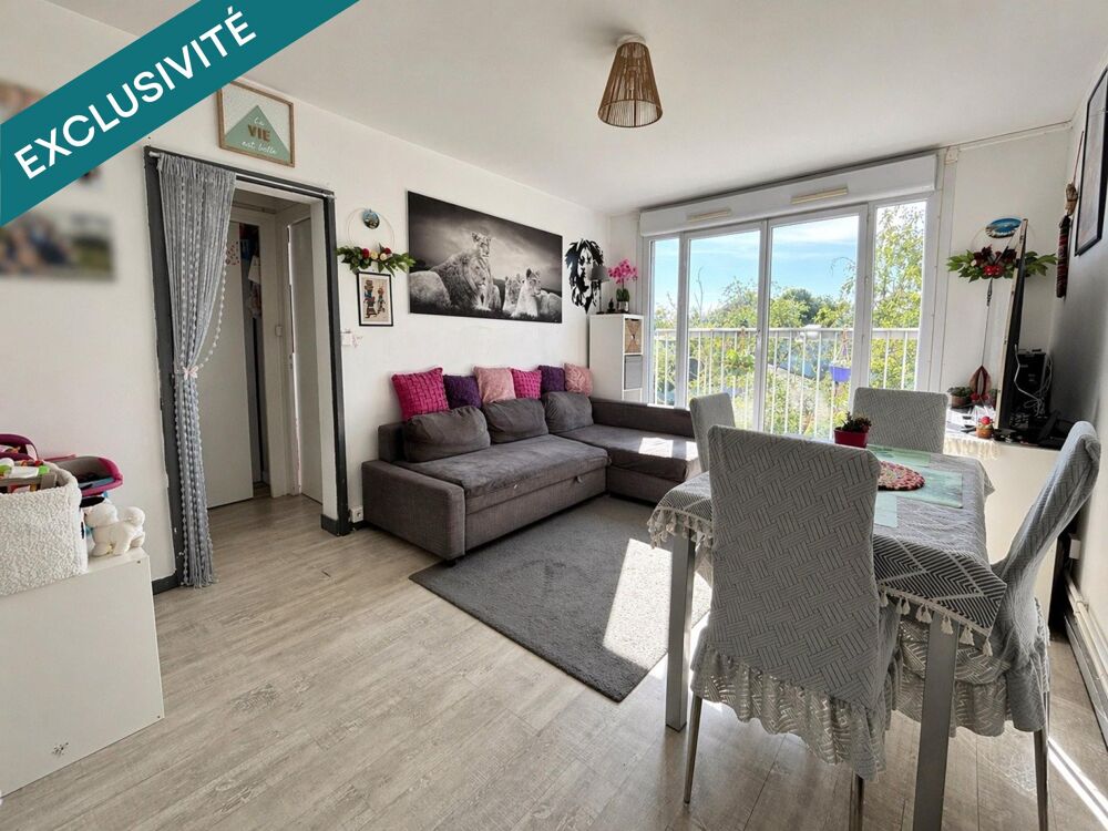 Vente Appartement T3 lumineux dernier étage au calme et vue dégagée Nantes