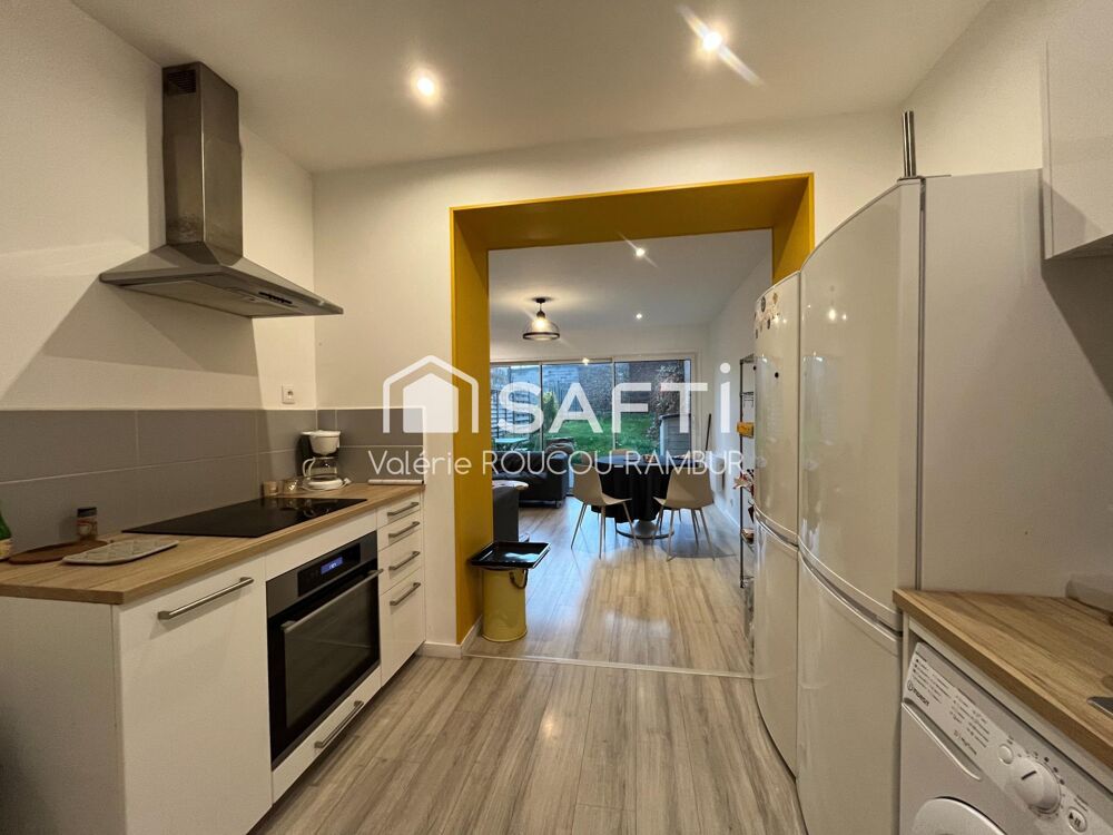 Vente Maison Charmante maison de ville entièrement rénovée avec jardin. Ronchin