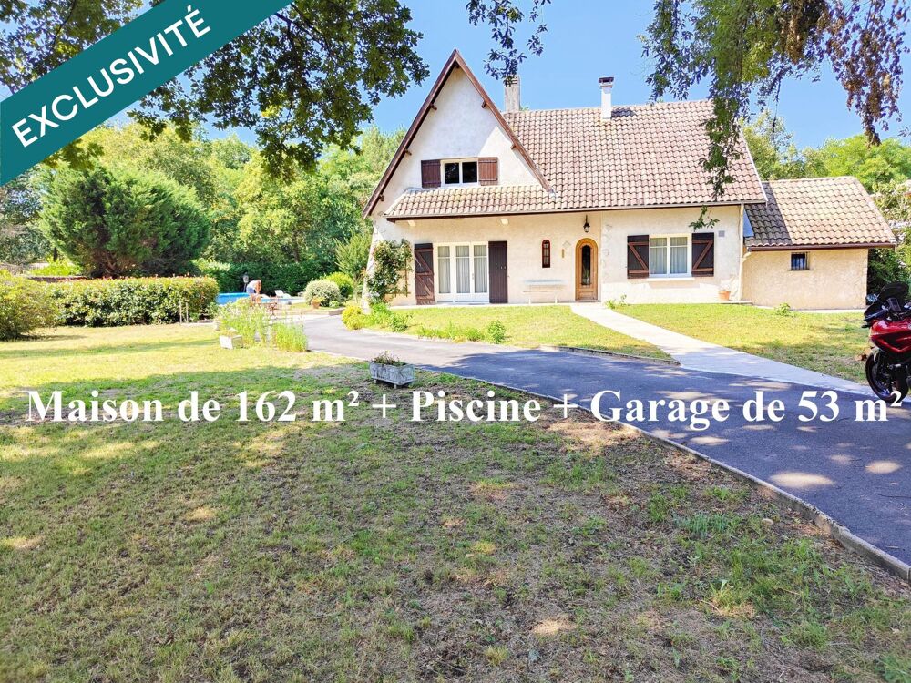 Vente Maison Pavillon T6, piscine, pompe à chaleur, garage 53m² La brede