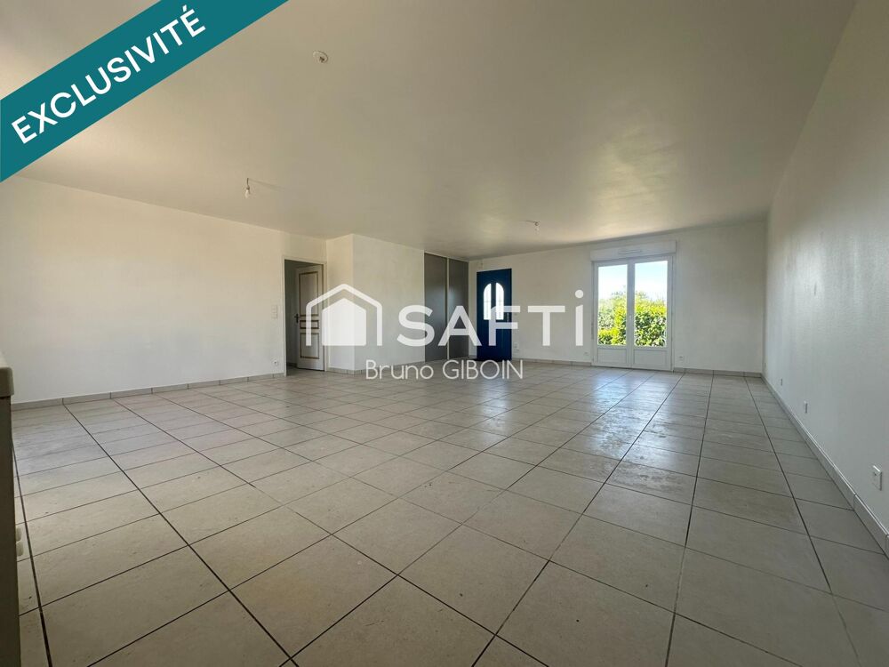 Vente Maison Pavillon 113 m², 4 pièces, 3 trois chambres Chatillon-sur-loire