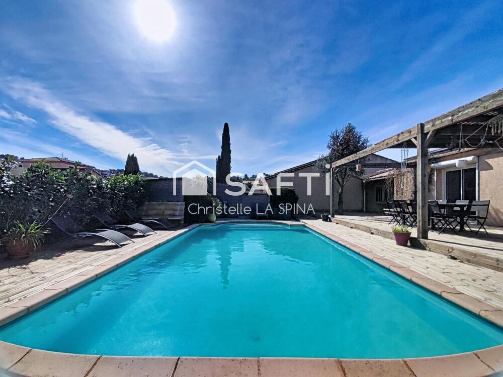 Vente Maison Magnifique maison lumineuse avec piscine et terrasse bois Langlade