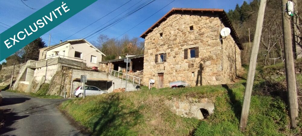 Ancienne ferme 128m2, dépendances, terrain attenant