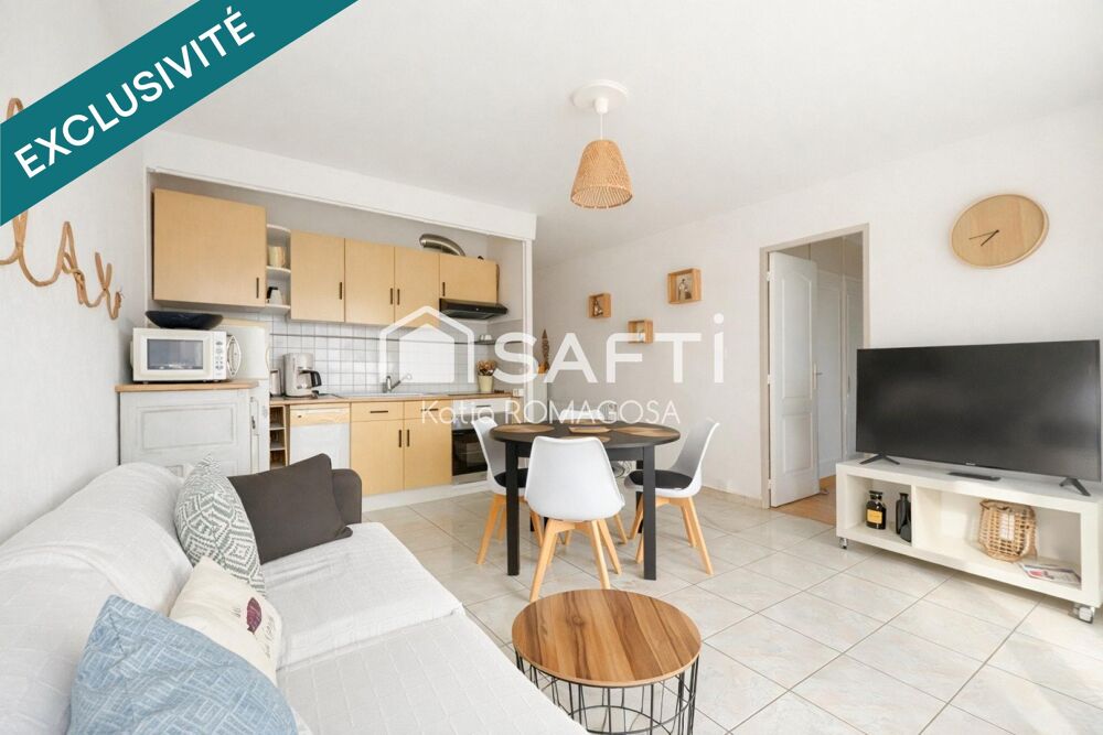 Appartement 3 pièces avec balcon - Quartier Port St Cyprien