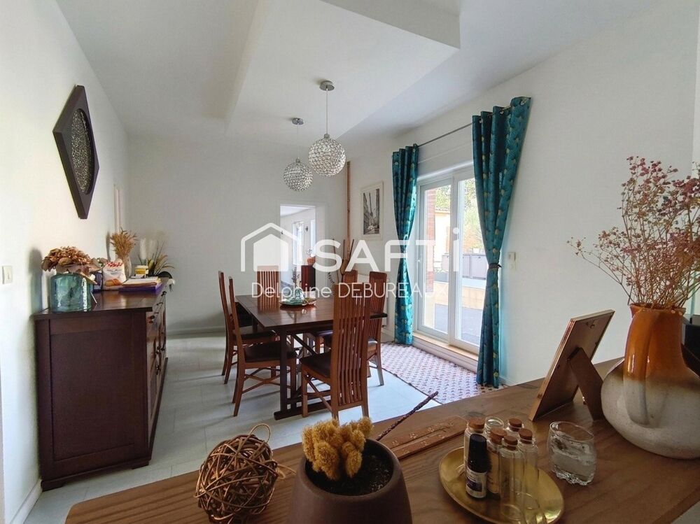 Vente Maison Sebourg – Maison 210 m² – 4 grandes chambres – Aucun travaux – DPE B - possibilité de vie sur le rez de chaussée Sebourg