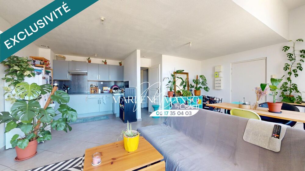 T3 lumineux de 64 m² avec jardin, terrasse et 2 places
