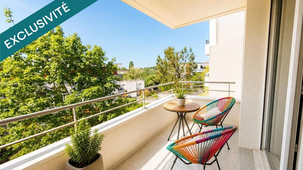 T3 69 m²  BALCON VUE PARC  PARKING  RÉSIDENCE RÉNOVÉE 2025
