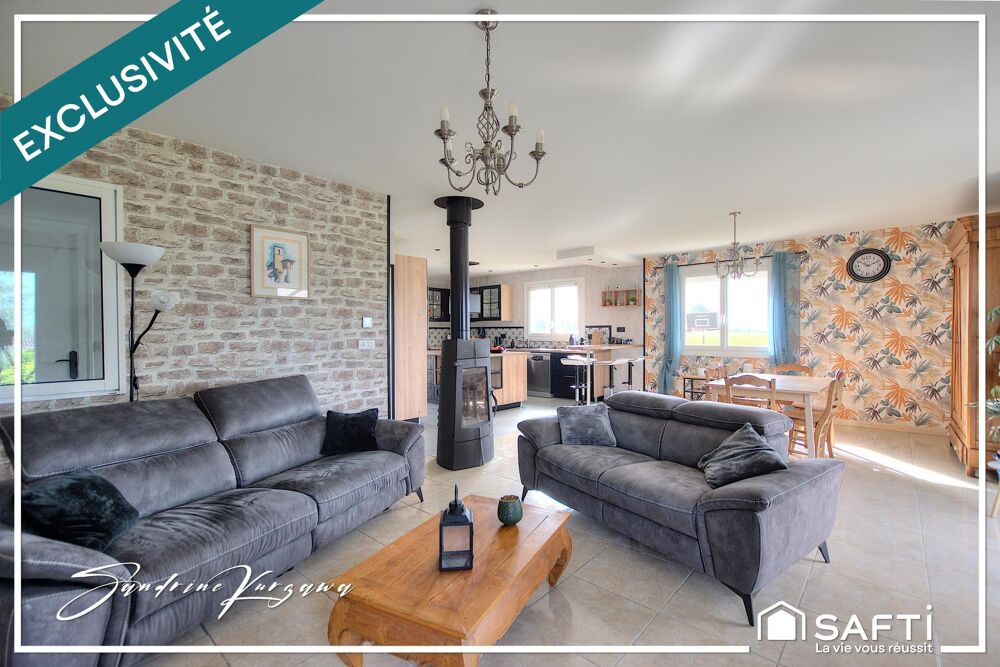 Vente Maison Pépite de 225 m² à Pugnac : 5 chambres, confort total et terrain constructible. Pugnac