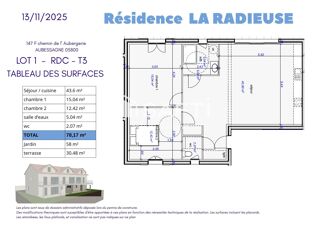 Appartement  vendre 3 pices 78 m