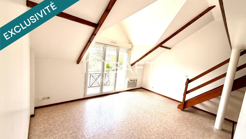 Vente Appartement Duplex, 2P., 42 m2, balcon, cave et place de parking Crepy-en-valois