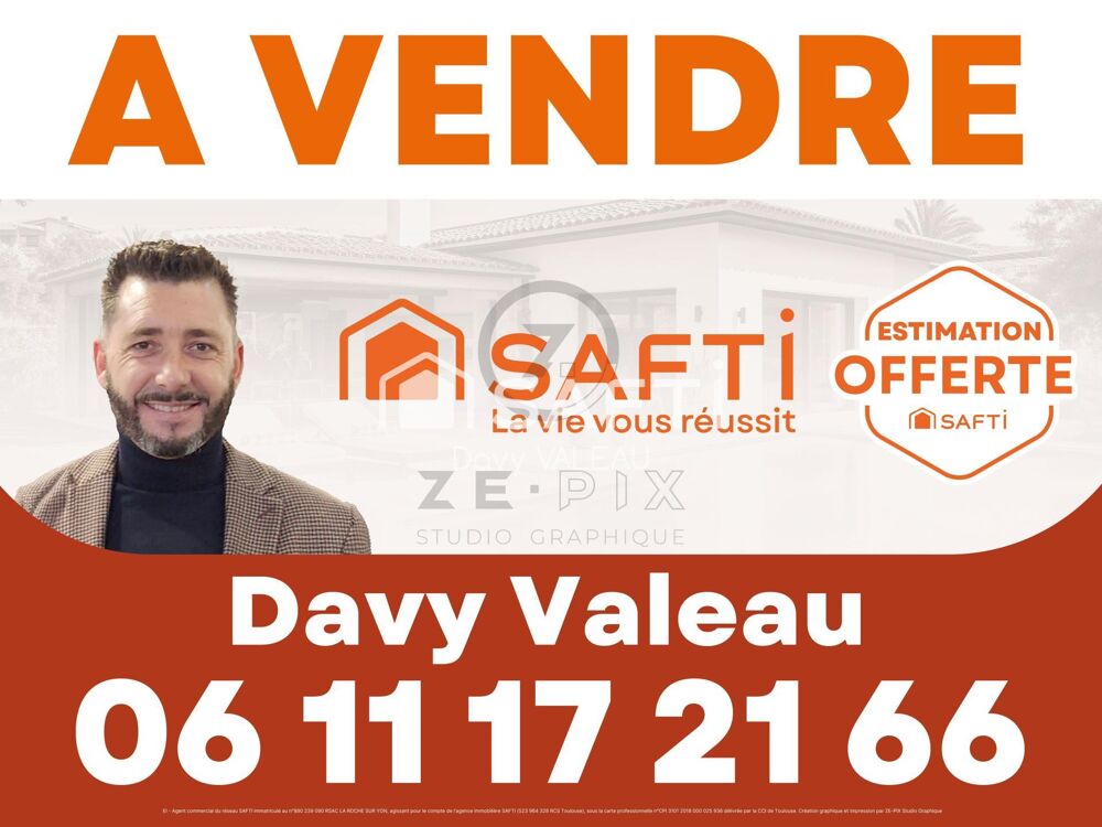 Vente Maison Maison 4 chambres de 95m² sur 2200m² de terrain Chantonnay