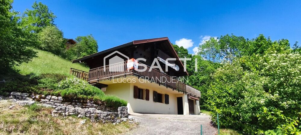 Chalet jurassien plein sud avec vue ouverte