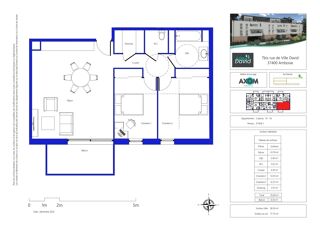  Appartement  vendre 3 pices 76 m