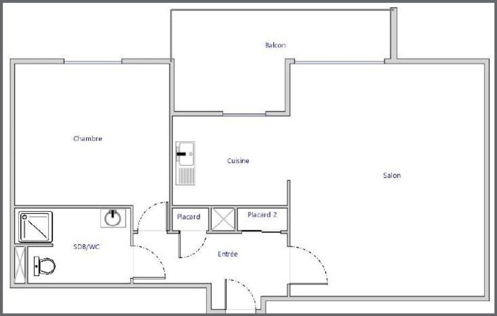 Vente Appartement Vue dégagée sans vis-à-vis - T2  avec terrasse Meythet