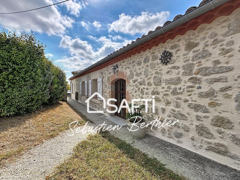 Vente Maison Longère familiale avec piscine 12 x 6 – 10 minutes de Lavaur – Terrain de 2 500 m² Roquevidal