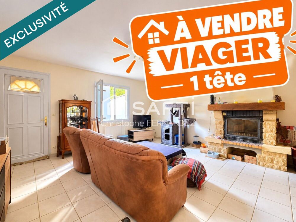 Maison à vendre en VIAGER habité sur Gauriaguet 33240