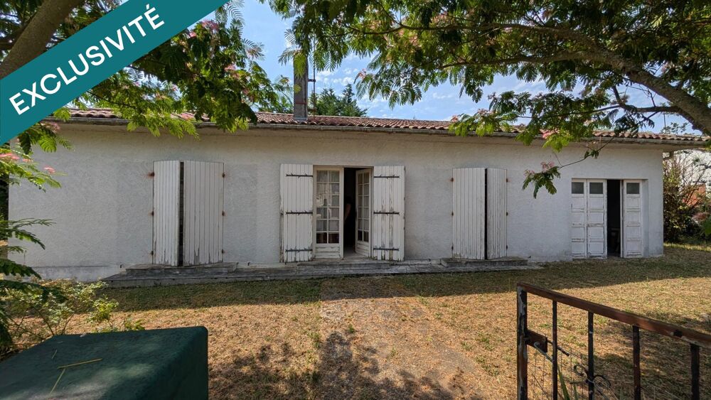 Maison à rénover , plain pied , centre ville