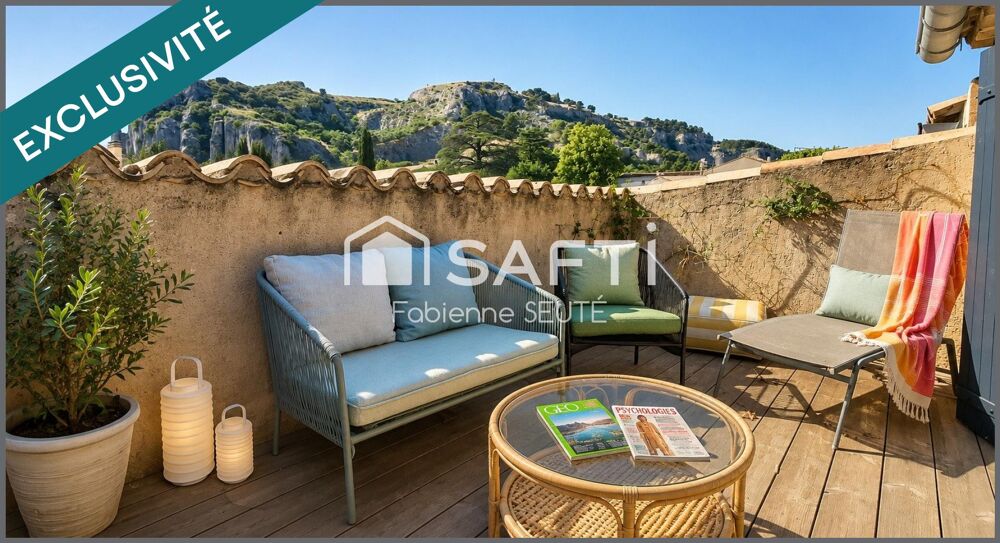maison de ville 105 m2, 3 pièces, rénovée, 2 terrasses