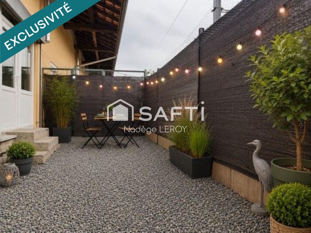 T3 de 74 m² RDC avec terrasse de 29m² !