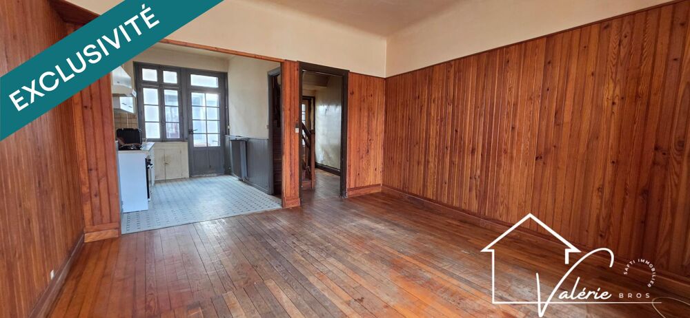 Vente Maison Centre de Saint-Germain-Lembron – Maison de bourg avec garage et patio, fort potentiel de rénovation Saint-germain-lembron