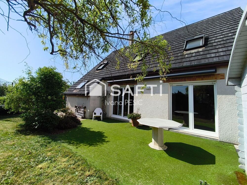 Vente Maison ST-JEAN-LE-BLANC – MAISON FAMILIALE 160 M² – 4 CHAMBRES – JARDIN – GARAGE – AU CALME Saint-jean-le-blanc