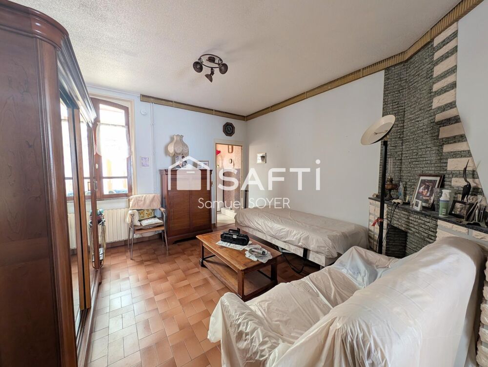 MAISON, DEPENDANCES, JARDIN, GRENIER AMENAGEABLE