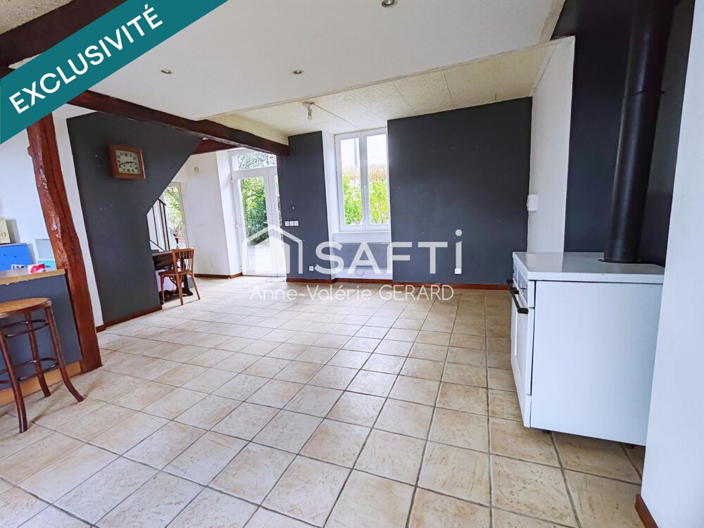 Vente Maison Maison en pierre – 3 chbs – 5 096 m² de terrain Saint-martin-de-landelles