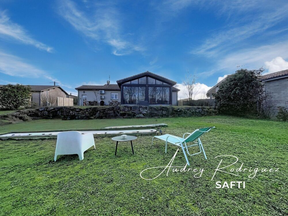 Vente Maison Plain-pied familial avec piscine et véranda Secheras