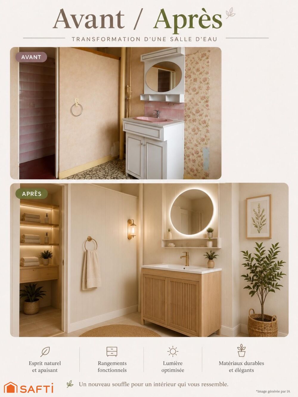 Appartement de 91 m2 à rénover, à deux pas de la mer