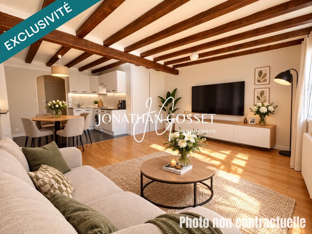 Andrésy: Appartement 2 pièces - 45m2 en plein coeur du centre ville