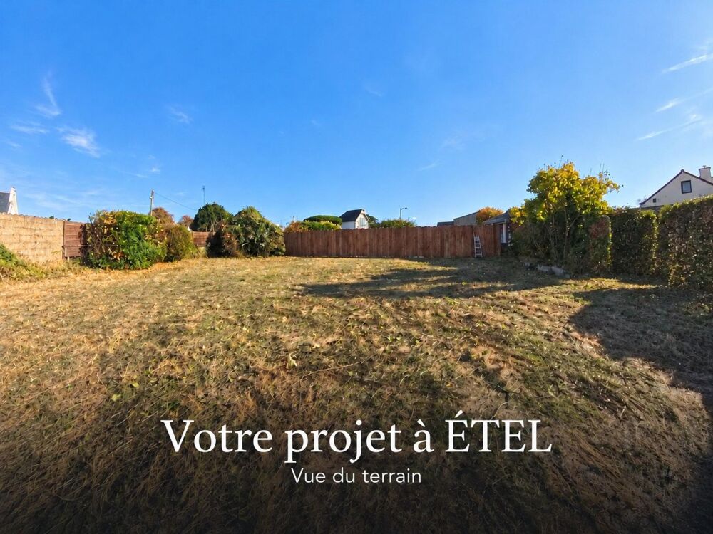 Vente Terrain Choisir ÉTEL.  Imaginer votre maison. Etel