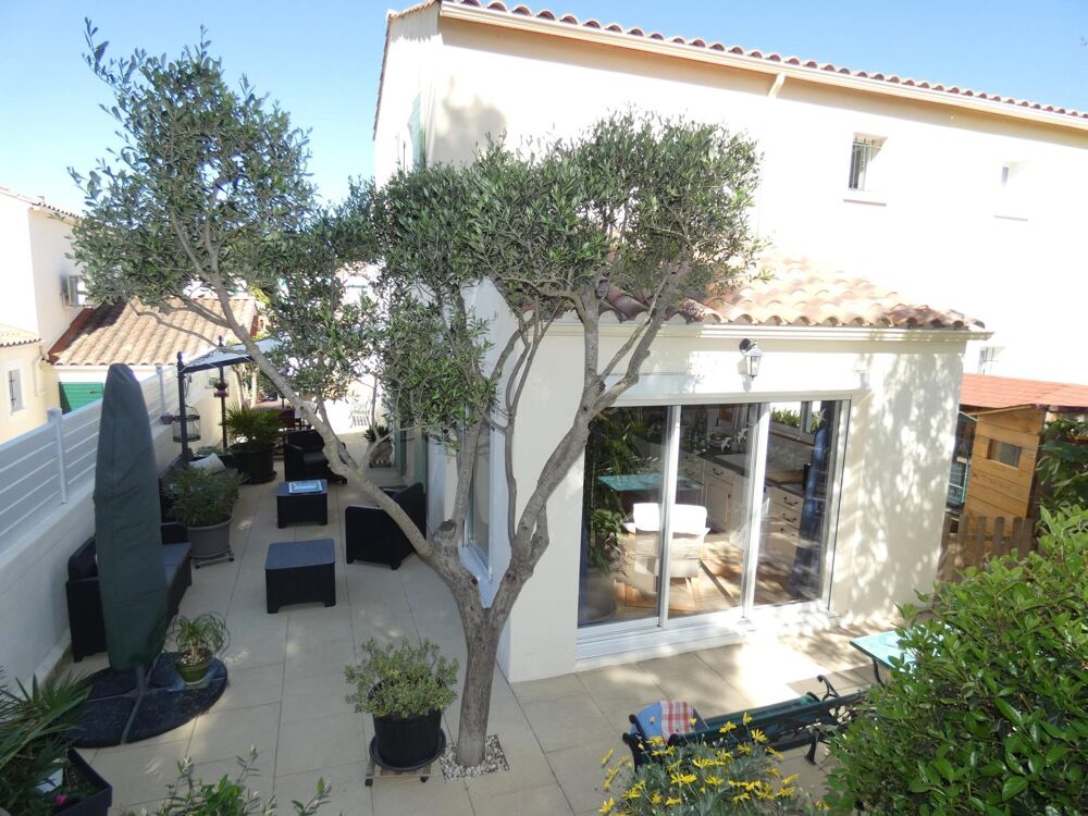 Vente Maison Narbonne Plage Charmante maison avec jardin, grande terrasse et garage – idéale famille Narbonne plage
