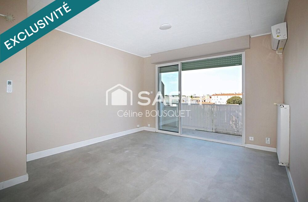 Appartement 3 pièces de 54 m2 - balcons - garage