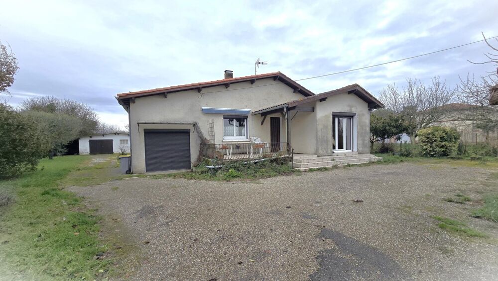 Maison t5 de 106m² sur un grand terrain de 2149m²