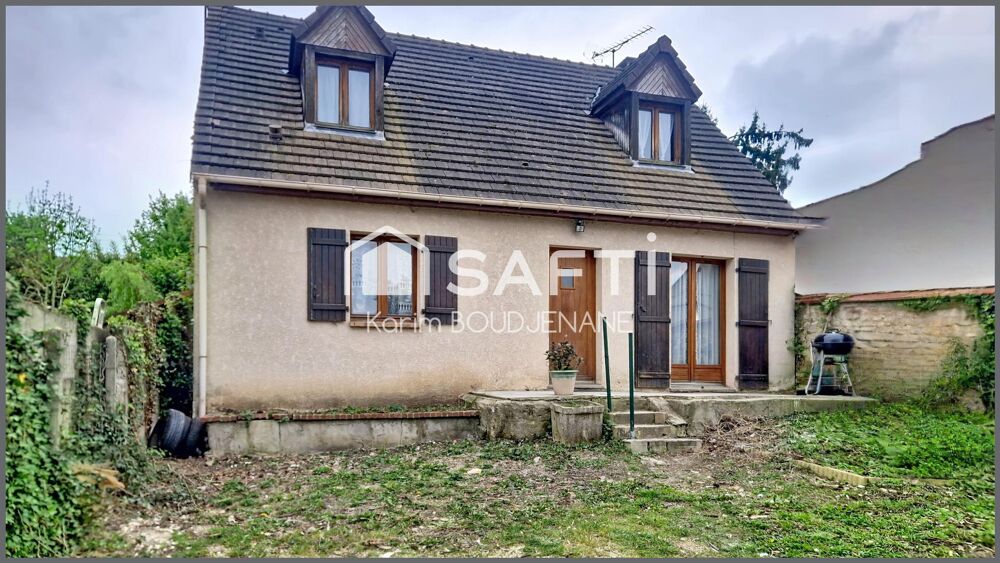 Vente Maison Individuelle, 4 chambres, 400 m2 de terrain, dependance... Asnieres-sur-oise