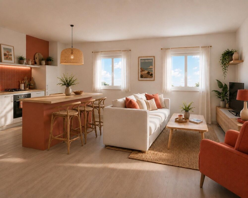 Appartement T2 refait à neuf