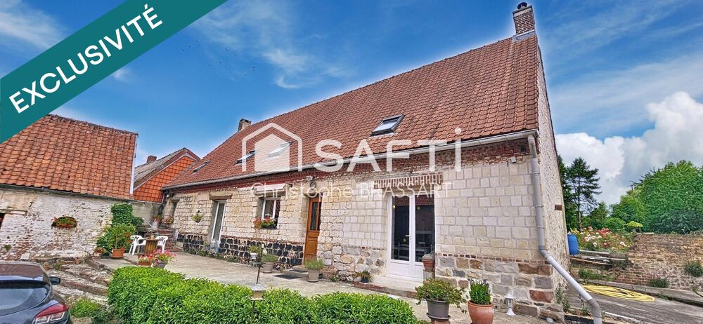 Vente Maison EXCLUSIVITÉ – CORPS DE FERME AVEC LONGÈRE DE 200 M², DÉPENDANCES ET 14 800 M² DE TERRAIN Tilloy-les-hermaville