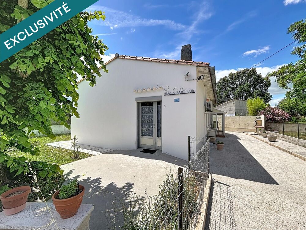 MAISON 3 CHAMBRES AVEC GARAGE, ATELIER ET JARDIN  BRAM