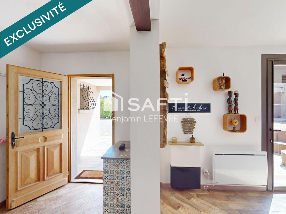 DOMAINE SUR 4.000 m² / DEUX HABITATIONS DE PLAIN-PIED / PISCINE