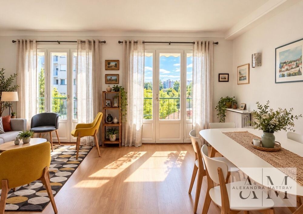 CAUDÉRAN HYPER-CENTRE  T2 DE 60 M²  BALCON SUD  3? ÉTAGE AVEC ASCENSEUR  CAVE