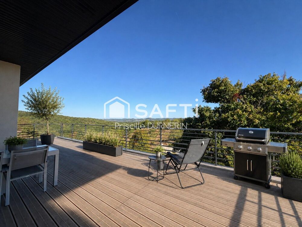 Vente Maison Maison de plain-pied - Vue - Terrain - Garage Roumengoux