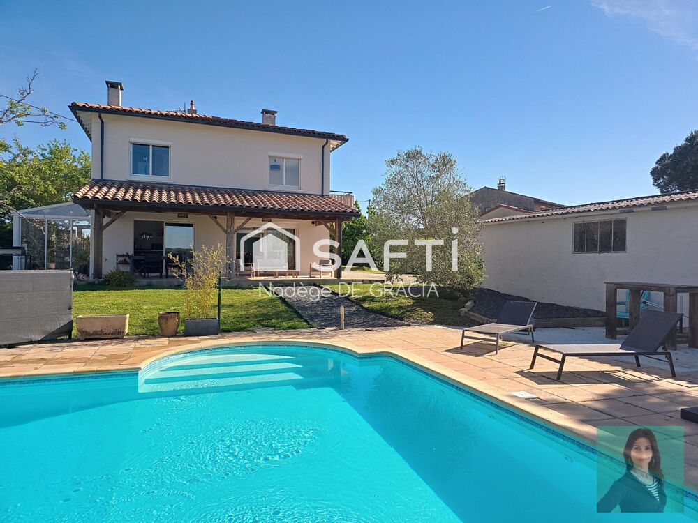 Vente Maison RENOVATION COMPLETE MAISON COMTEMPORAINE T6/7 211 M2 Belberaud