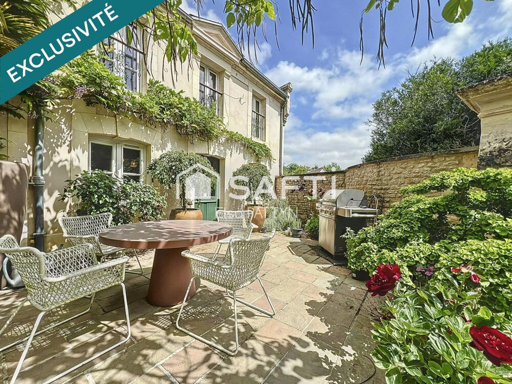 À VENDRE  MAISON DE MAÎTRE AVEC PISCINE DEPENDANCES VERGER ET PARC  PROXIMITE CAENNAISE