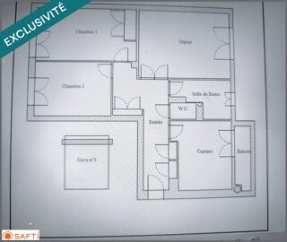  Appartement � vendre 3 pi�ces 73 m�