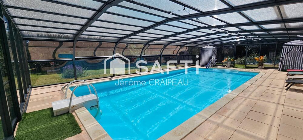 Vente Propriété/Château Propriété de caractère en pierre avec piscine – Cadre bucolique et préservé. Avrille