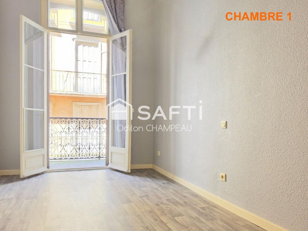 Appartement T3 (60m2) tout équipé et libre