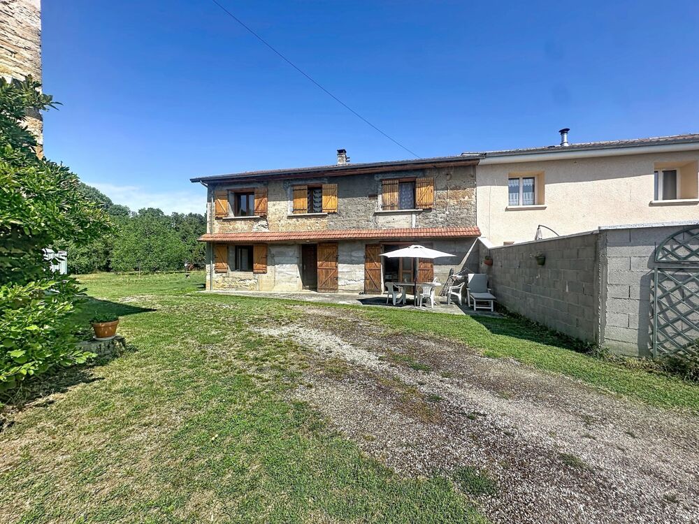 Vente Maison JAMEYZIEU – Maison 156 m², terrain 4 500 m² Tignieu-jameyzieu